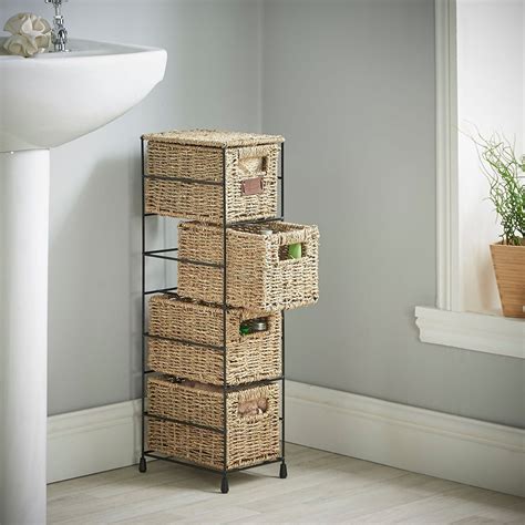 Wicker Bathroom.storage