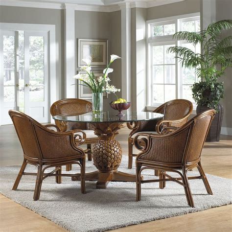 Wicker Dining Set Indoor