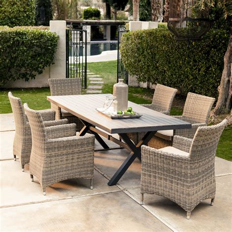 wicker outdoor dining settings melbourne