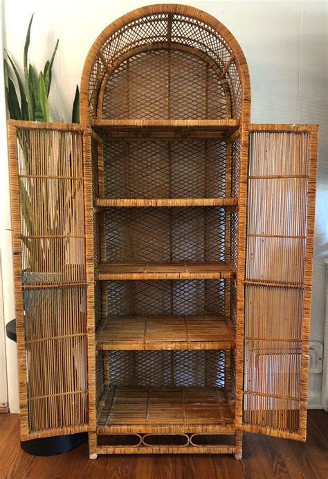 Wicker Shelf Units