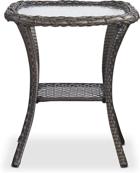 Wicker Small Side Tables