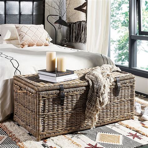 Wicker Storage For Bedroom