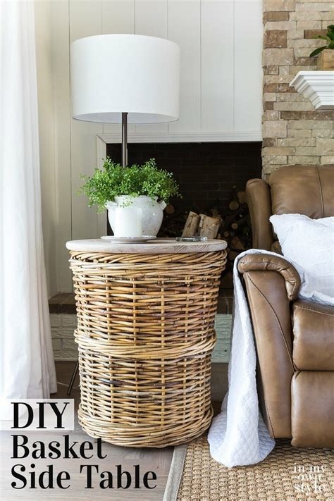 Wicker Table Basket