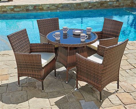 Wicker Table Patio Set