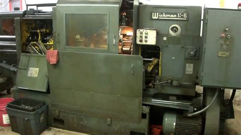 Wickman Automatic Screw Machine