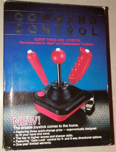 Wico Command Control Joystick (Atari 2600) RetroMTL
