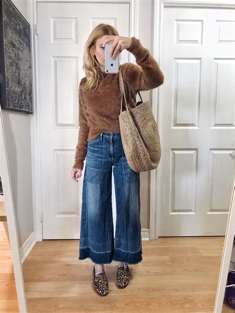 Wide-Leg Jeans Outfit