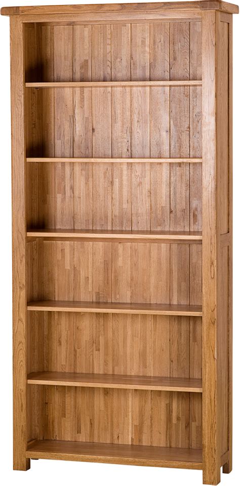 Wide Rustic Bookcase
