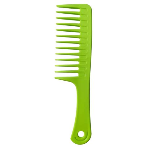 Use a Wide-Tooth Comb