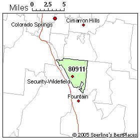 Widefield Zip Code
