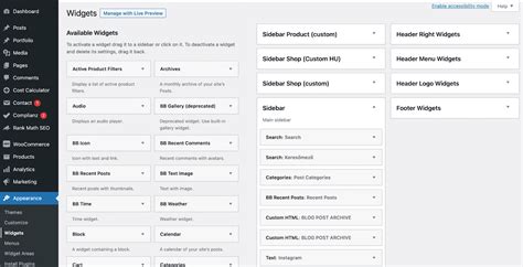 Widgets Not Appearing In Sidebar Wordpress