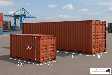 Container Sizes International Van Lines