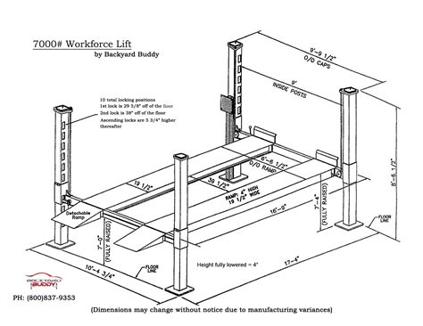 Width Of Car Lift