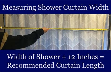 Width Of Shower Curtain