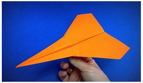 how to make an origami airplane that looks like it is flying in the sky