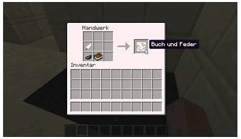 How to make a Book with Feather in Minecraft?
