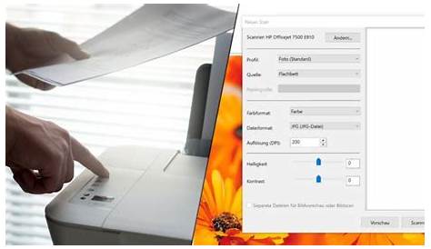 Scannen Sie ein Dokument oder Foto von Ihrem HP Drucker auf Ihren PC