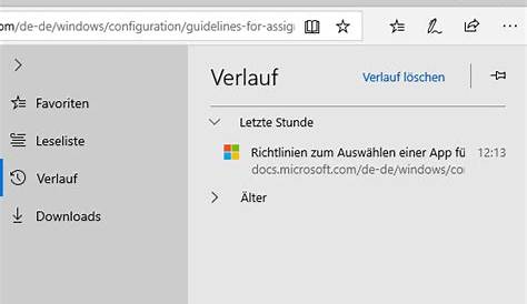 Microsoft Edge Browserverlauf löschen - Windows-Guru.de