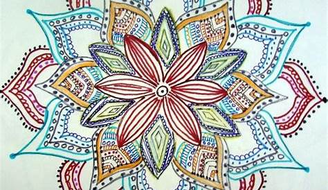 Wie man Mandala sehr einfach zu Hause malt - Haus Dekoration