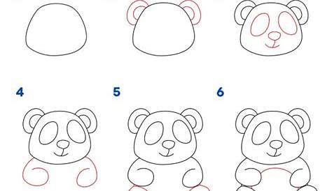 Wie zeichnet man einen Panda? Lernen Sie hier, wie man zeichnet!