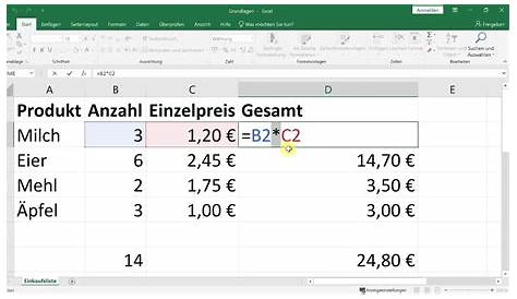 Wie rechne ich Liter pro 100km aus? ? (Mathe, Excel)