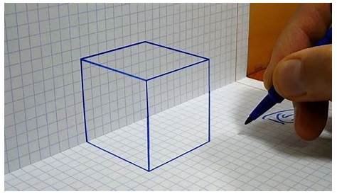 3D Würfel Illusion zeichnen - Speedcubing.ch