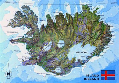 wie breit ist island