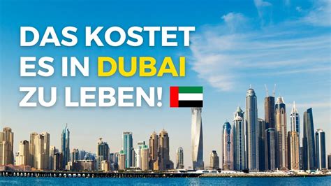 wie teuer ist das leben in dubai