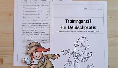 Deutsch Wiederholung Klasse 2 – Unterrichtsmaterial im Fach Deutsch