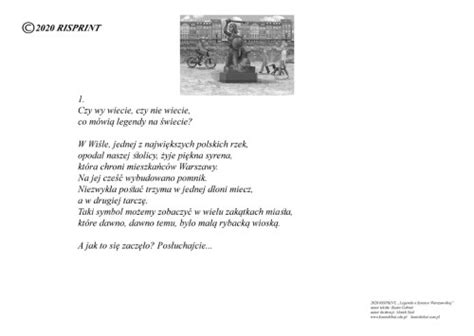 wiersze o syrence warszawskiej