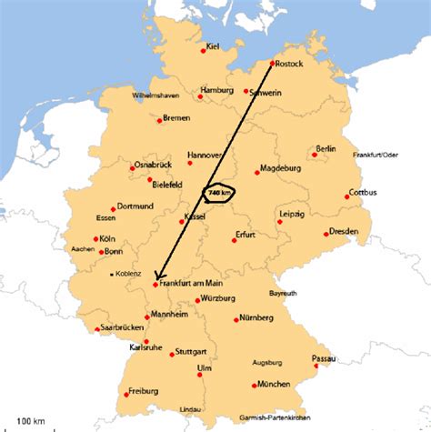 wieviel kilometer von dortmund nach frankfurt