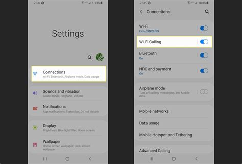wifi calling on android use