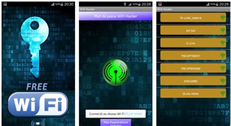 Wi-Fi Hacker Application Interface