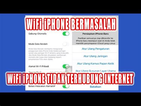 Wifi iPhone di Indonesia Tidak Terhubung ke Internet? Simak Solusinya