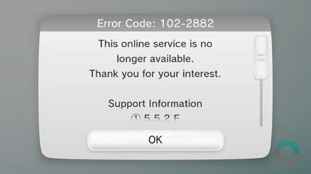 Wii U Error Code 102 Dash 2613