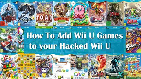 Wii U Hack Install Games