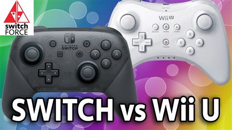 Wii U Pro Controller Vs Switch