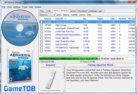 WII Backup Manager tutorial YouTube