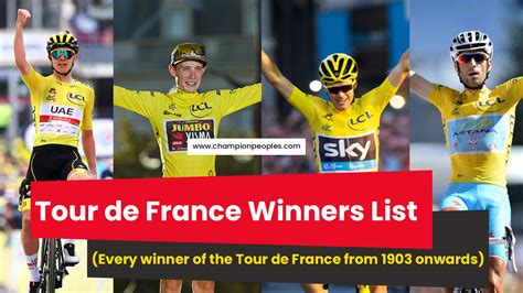 wiki tour de france winners