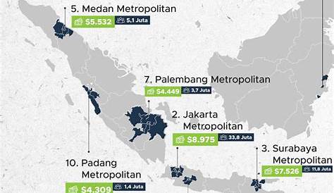 5 Urutan Kota Metropolitan Terbesar di Indonesia, Kotamu Termasuk