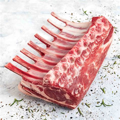 Grass Fed Lamb Frenched Rib Rack Wild Fork Foods