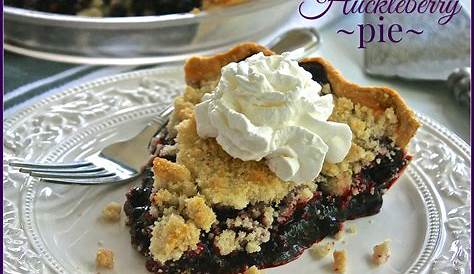 Wild Huckleberry Pie Pie Filling Recipes, Jam Recipes, Dessert Recipes