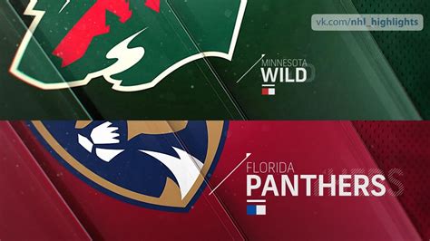 wild vs panthers highlights