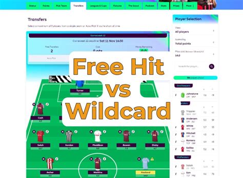wildcard vs free hit fpl