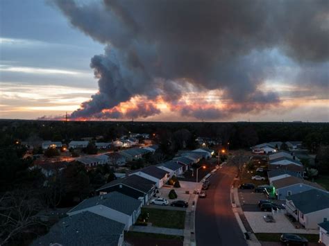 wildfire in manchester nj