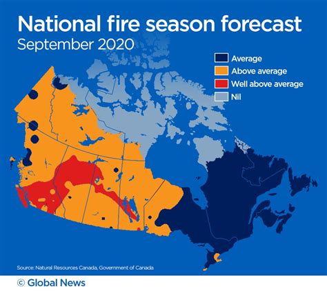 wildfires canada map 2021
