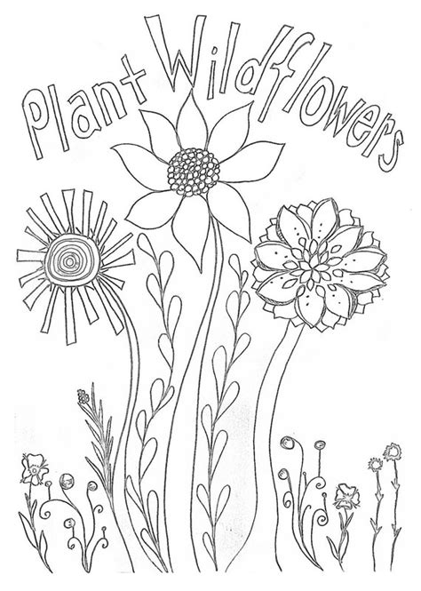 Wildflowers Printable