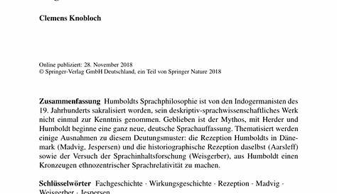 Wilhelm von Humboldt, el humanista independiente - Historia Hoy