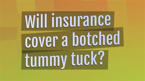 Will Insurance Cover A Tummy Tuck In 2023?