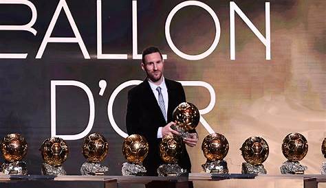 Lionel Messi Wins Record 6th Men's Ballon D'Or Award